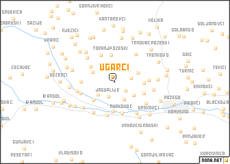 map of Ugarci