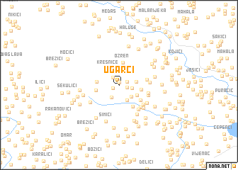 map of Ugarci