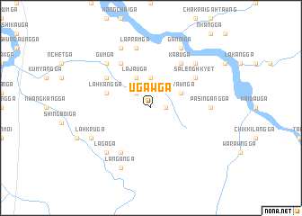 map of Ugaw Ga