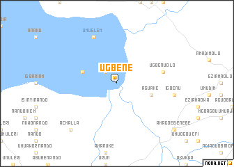 map of Ugbene