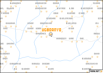 map of Ugboanyo