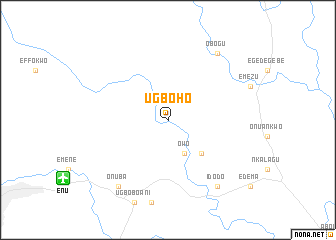 map of Ugboho