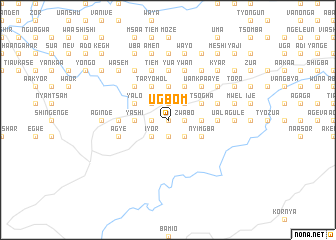 map of Ugbom