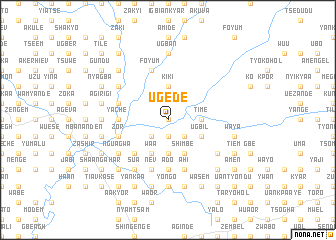 map of Ugede