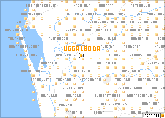 map of Uggalboda