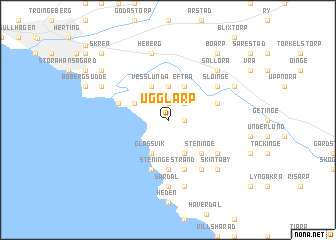 map of Ugglarp