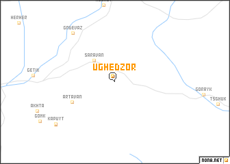 map of Ughedzor