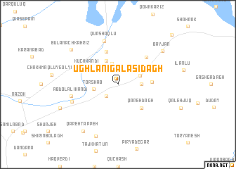 map of Ūghlānī Gālāsī Dāgh