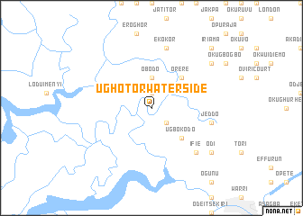 map of Ughotor Waterside