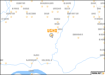 map of Ugho