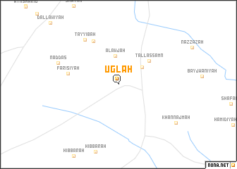 map of ‘Uglah