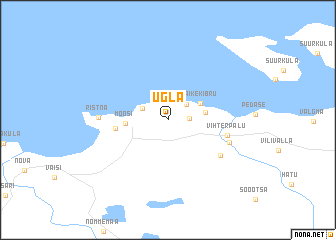 map of Ugla