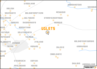 map of Uglets