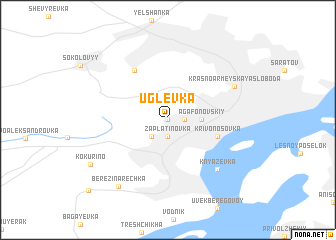 map of Uglevka