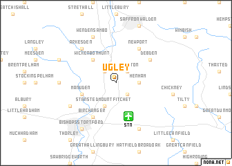 map of Ugley