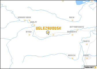 map of Uglezavodsk