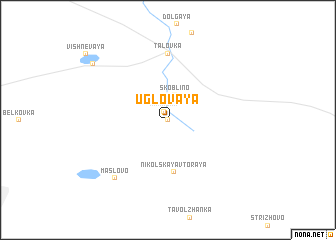 map of (( Uglovaya ))