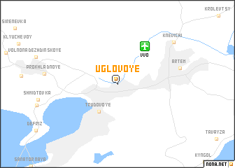 map of Uglovoye