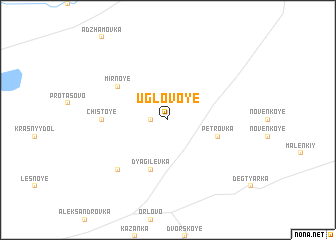 map of Uglovoye