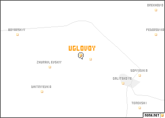 map of Uglovoy