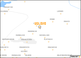 map of Uglovo