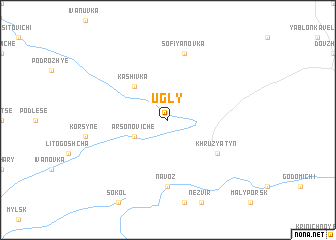 map of Ugly