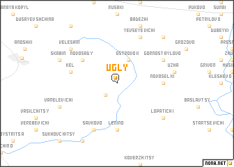 map of Ugly