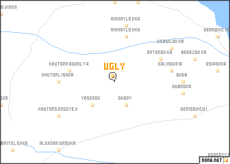 map of Ugly