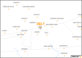 map of Ugly