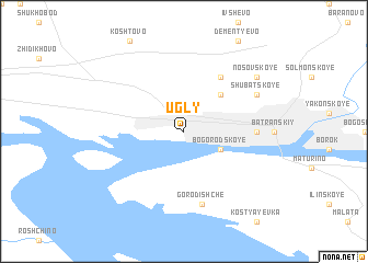 map of Ugly