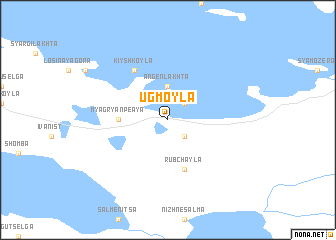 map of Ugmoyla