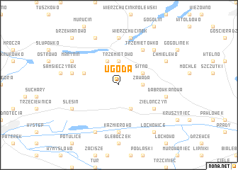 map of Ugoda