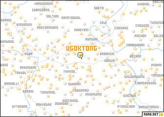 map of Ugok-tong