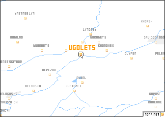 map of Ugolets
