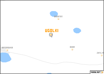 map of Ugolki