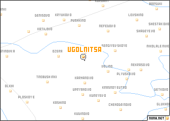 map of Ugol\