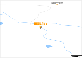 map of Ugol\