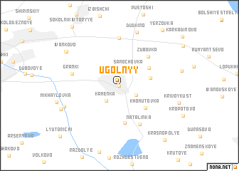 map of Ugol\