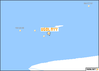 map of Ugol\