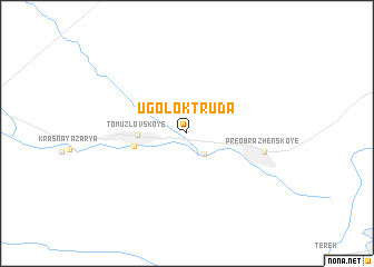 map of (( Ugolok Truda ))