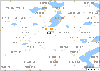 map of Ugol