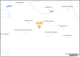 map of Ugol