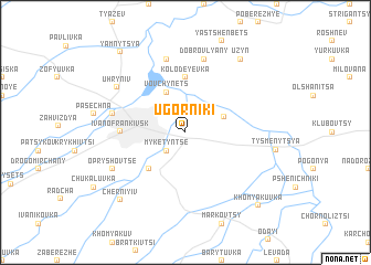 map of Ugorniki