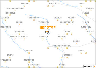 map of Ugortse