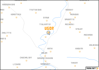 map of Ugor