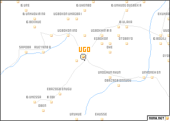 map of Ugo