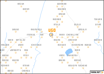 map of Ugo