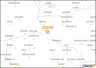 map of Uğrak