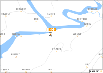 map of Uğra