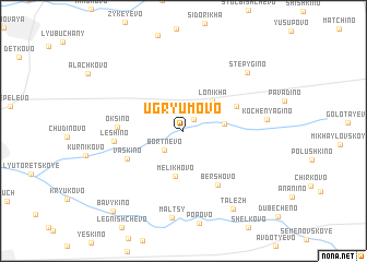 map of Ugryumovo